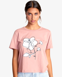 0 Posy - T-shirt pour Femme Violet D3SSRJRVS2 RVCA