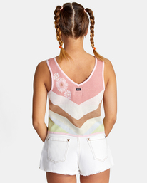 1 The Trouble - Knitted Vest Top for Women  D3TPRIRVS2 RVCA