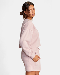4 Test Drive - Short de Felpa para Mujer Violeta D3WKRDRVS2 RVCA