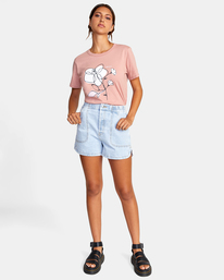 3 Venice - Short Vaquero para Mujer Naranja D3WKRERVS2 RVCA