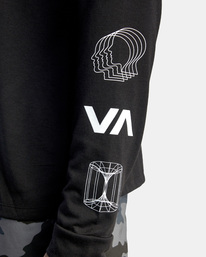 7 Wire Frame - Long Sleeve T-Shirt for Men  D4LSMARVS2 RVCA