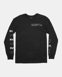 0 Wire Frame - Long Sleeve T-Shirt for Men  D4LSMARVS2 RVCA