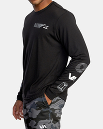 2 Wire Frame - Long Sleeve T-Shirt for Men  D4LSMARVS2 RVCA