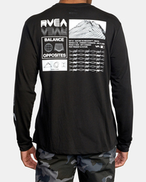 9 Wire Frame - Long Sleeve T-Shirt for Men  D4LSMARVS2 RVCA