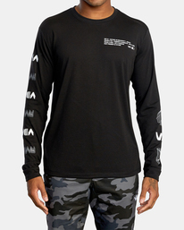 8 Wire Frame - Long Sleeve T-Shirt for Men  D4LSMARVS2 RVCA