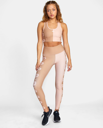 3 Linear Yang - High Waist Workout Leggings for Women  D4PTWARVS2 RVCA