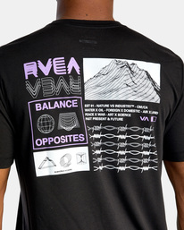 5 Wire Frame - T-Shirt for Men  D4SSMERVS2 RVCA