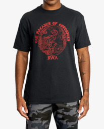 2 Loong - Maglietta da Uomo  D4SSMHRVS2 RVCA