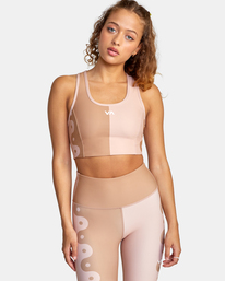 0 Linear Yang - Sports Bra for Women  D4UNWARVS2 RVCA