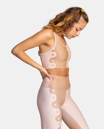 4 Linear Yang - Sports Bra for Women  D4UNWARVS2 RVCA
