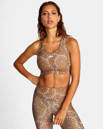 0 Kelsey Brookes VA - Brassière de sport pour Femme Multi D4UNWBRVS2 RVCA
