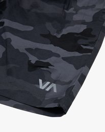 14 VA Sport | Spectrum Workout Shorts 18&rdquo; Green D4WKMARVS2 RVCA