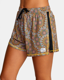3 Kelsey Brookes Run - Technical Workout Shorts for Women  D4WKWARVS2 RVCA