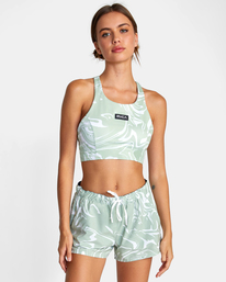 0 VA Essential Yogger - Pantaloncini Tecnici da Ginnastica da Donna  D4WKWBRVS2 RVCA