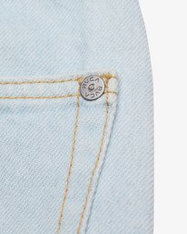 8 Coco - Cal&ccedil;as de ganga de cintura subida para Mulher Azul EVJDP03000 RVCA