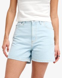0 Coco - Short en denim pour Femme Bleu EVJDS00101 RVCA