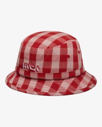 1 Antonia Figueiredo Checker - Bob pour Femme Rouge EVJHA03003 RVCA