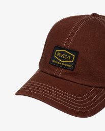 3 Dayshift Overtime - Dad Hat for Women Brown EVJHA03006 RVCA