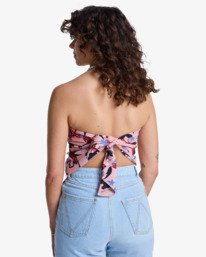 5 Antonia Figueiredo Love Birds - &Eacute;charpe l&eacute;g&egrave;re pour Femme Rouge EVJHW03004 RVCA