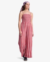 6 Antonia Figueiredo Love Birds - &Eacute;charpe l&eacute;g&egrave;re pour Femme Rouge EVJHW03004 RVCA