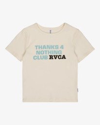 2 Club RVCA Rib - T-Shirt f&uuml;r Frauen Weiss EVJKT03002 RVCA