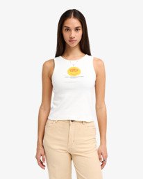 0 RVCA Smiley - Vest Top for Women White EVJKT03003 RVCA