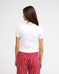 2 Sow Rib White EVJKT03006 RVCA