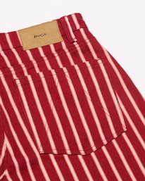 9 Lola Stripes Red EVJNP03001 RVCA