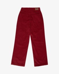 6 Coco Cord Red EVJNP03003 RVCA