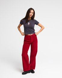 4 Coco Cord Red EVJNP03003 RVCA