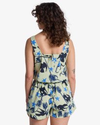 1 Antonia Figueiredo Dive In - Short taille &eacute;lastique pour Femme Vert EVJNS03000 RVCA