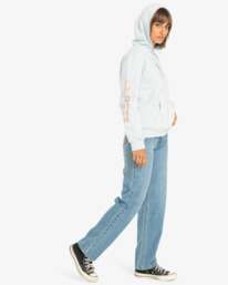 1 VA Palm - Sudadera con Capucha para Mujer Gris EVJSF00102 RVCA