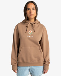 0 Moon And Stars - Sudadera con capucha para Mujer Marron EVJSF00108 RVCA