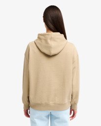 1 RVCA Smiley - Hoodie for Women Beige EVJSF00111 RVCA