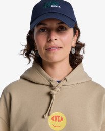2 RVCA Smiley Beige EVJSF00111 RVCA