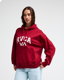 3 RVCA Emblem Rot EVJSF00116 RVCA