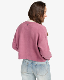 1 Kitty Cardigan - Cardigan für Frauen Violett EVJSW03002 RVCA