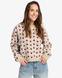 0 Prep - Maglione da Donna Blue EVJSW03003 RVCA
