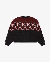 5 Fairisle Preto EVJSW03007 RVCA