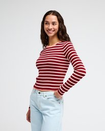 3 Bambi Stripe Rouge EVJSW03011 RVCA