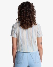 1 Benni - Chemise à manches courtes pour Femme Gris EVJWT03001 RVCA