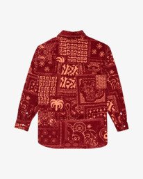 5 Dalas Patchwork Rot EVJWT03006 RVCA
