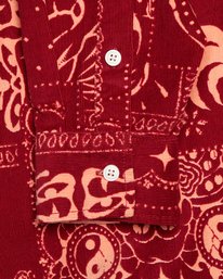 9 Dalas Patchwork Rot EVJWT03006 RVCA