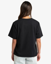 1 Keep Growing - Short Sleeves T-Shirt for Women Black EVJZT00153 RVCA