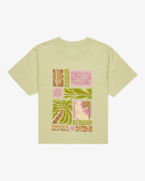 2 Natural Tapestry - Short Sleeve T-Shirt for Women Beige EVJZT00158 RVCA