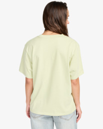 1 Natural Tapestry - Short Sleeve T-Shirt for Women Beige EVJZT00158 RVCA
