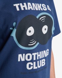 2 Thanks For Easy - Short Sleeve T-Shirt for Women Blue EVJZT00172 RVCA