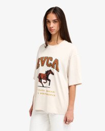 2 Easy Oversized - Oversized T-Shirt for Women Blue EVJZT00173 RVCA