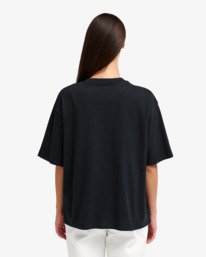 1 Easy Oversized - Oversized T-Shirt for Women Black EVJZT00173 RVCA