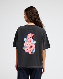 2 Dalas Snake Oversized Schwarz EVJZT00190 RVCA